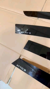 Talang Air BYD ATTO 3 2024 2025 2026 2027 Side Visor Flat Hitam