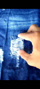 {PRODUK TERBARU}Celana Jeans Pendek Robek Snow Navy Iceblue (27-50) Ripped big size Denim sobek rippants karet pinggang jumbo Rib jeans snow black Celana kekinian jeans elastis