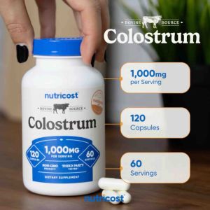 Nutricost Colostrum 1000mg 120 Capsules