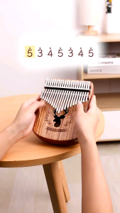 *Ready Stock* Kalimba 17 keys / 8keys Full Set Thumb Piano Acoustic Finger Piano Music Instrument Mahogany Wood 拇指琴 17 Notebook Gecko Kalimba 17 Key Kelvin 17 Reviews - Lazada