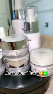 Paket booster ultimate whitening melembabkan mengatasi flek hitam bekas jerawat kulit cerah