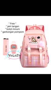 Tas Ransel Anak Perempuan LABUBU & Tas Ransel Sekolah SD SMP