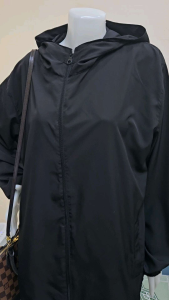 เสื้อแจ็คเก็ตฮู้ดกันลม ผู้ชาย/ผู้หญิง