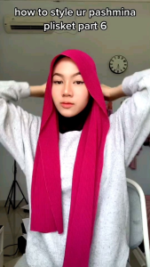 PASMINA PLISKET FULL LIDI TANPA LIPATAN PANJANG & LEBAR 175 CM X 75 CM BAHAN SERUTY BABYDOLL FULL PRISKET LIDI / HIJAB Style