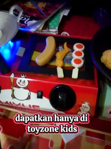 kompor mainan anak LED edukasi