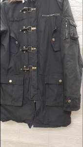 319k [Used Nhật] Khoác Parka mũ lông thrift y2k size 160 (45-55kg) mã P01 chuyển full 329 fs có phở bò
