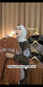 ONE SET KEMEJA WANITA POLOS BORDIR BUNGA POLO LINEN PREMIUM // SETELAN LENGAN PANJANG CELANA PANJANG KEKINIAN // SETELAN WANITA HARIAN // SETELAN BORDIR