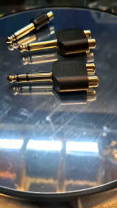 sambungan converter jek rca to jek 6.5mm akai mono stereo
