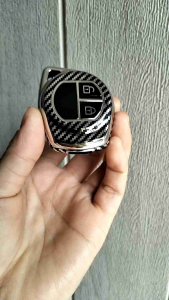 SARUNG CASING KUNCI REMOTE SUZUKI ERTIGA LAMA KARIMUN WAGON R CARBON CHROME LIMITED EDITION