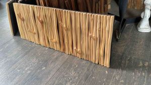 ที่แขวน เสื้อโค้ท ร่ม หมวก กุญแจ กิ่งไม้ ไม้ไมยราบ กรอบไม้ ติดผนัง ธรรมชาติ 80x3x30cm งานทำมือ Natural wood tree branch hook coat rack sleepy plant