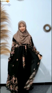 Outer cardigan panjang jumbo/ outer long ceruty jumbo
