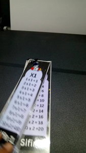 Kad sifir untuk pelajar sekolah sifir 1 - 10 & sifir 1 - 12