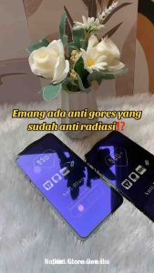 Perlindungan Layar Ponsel: Tempered Glass Hitam untuk Vivo Y91 & Seri