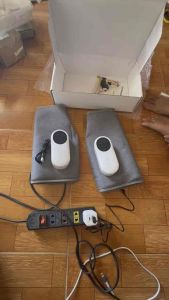 Máy Massage Bắp Chân Khí Nén Giảm Đau Bắp Chân Chế Độ Bóp Chân Kết Hợp Chườm Nóng 3 Mức Sạc Pin Dùng Dây Type-C đi kèm
