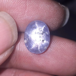 natural blue sapphire STRONG STAR ceylon safir srilanka no treatment BODY GLASS