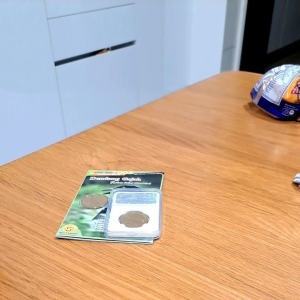 No.5 Endangered Species Asian Fairy Bluebird Spesies Terancam Dendang Gajah 2005 Malaysia Commemorative Bird Coin Card UNC/BU