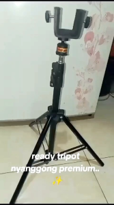 kepala tripod sanggong(hanya dudukan belum termasuk tripod)