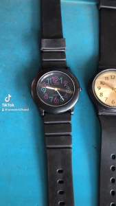 Đồng hồ si Nhật chuẩn Máy Japan dây nhưa size 34/35mm