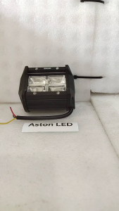 Lampu Tembak Sorot LED Worklight 16Mata 48Watt Kotak&Bulat Mobil/Motor Putih-putih 1 set