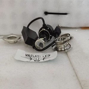 LUMINOS LAMPU PROJEKTOR MINI LED MP1S HI LOW SOKET H6 H7 H4 INTUK MOTOR DAN MOBIL ACDC