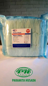 KASA STERIL 16CM X 16CM ISI 200 PCS / KASA STERIL 16CM X 16CM ISI 100 PCS ( Lipatan Kasa 4cm x 6cm )