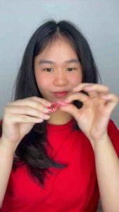 Cincin Anyam Merah Putih Kemerdekaan Sakara Red White Beaded Ring 17 Agustus Merdeka HUT RI Beads Manik