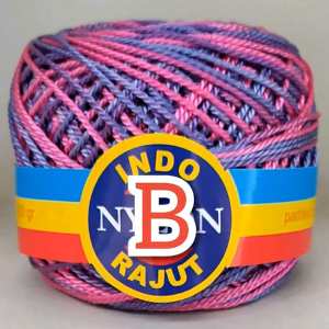 benang rajut nilon sembur D27 indo 100 gr untuk rajutan tas dompet