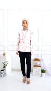 Stenella - Atasan Wanita Dewasa BKK motif bunga cantik *Best Seller*