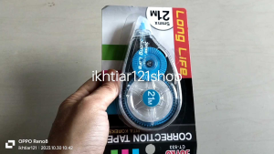 Correction Tape joyko CT-533 21 Meter/Tipe-X kertas Rol CT 533 21 M/Tip x Roll 21 m panjang (1pcs)