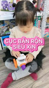 Cục Bận Rộn Tên Lửa Busy Cube-Đồ Chơi Con Ong Montessori Cho Bé phát Triển Kĩ Năng Cơ Bản Rèn Luyện Vận Động Tinh Phát Triển Trí Não