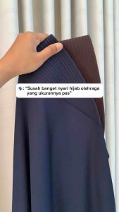 SPORT PET TEBAL HIJAB JERSEY BERGO OLAHRAGA