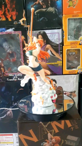 Nami Zeus GK Statue Action Figure One Piece IU STUDIO