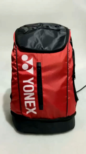 Termurah / Tas ransel raket badminton bulutangkis model VC YY LN multifungsi sudah di lapis thermo + tempat sepatu dan bisa desain sendiri