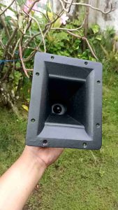 horn tweeter ukuran 15x19 + driver acr piezzo bahan alumunium cor/diral