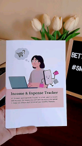 Income & Expense Tracker Notebook Budget Planner Financial Log Book Size A5
