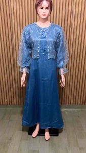 MAXI SLAVINA UKR M L XL XXL XXXL /gamis terbaru/gamis lebaran / gamis terlaris