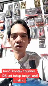 KUNCI KONTAK THUNDER 125 SET PLUS KUNCI JOK DAN TUTUP TANGKI ANTI MALING PRESISI DAN KUNCI LEBIH KUAT TOKAIDO JAPAN