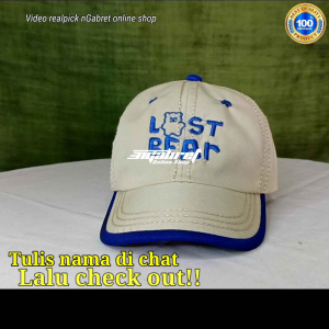 Topi Anak Last Bear Gratis Bordir Nama