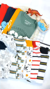 Sevenday Setelan Anak Laki Laki Lengan Panjang Oneset Pajamas