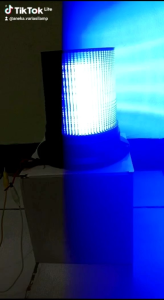 Rotari  LED - 3 mode 12/24 volt Biru