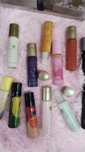 Avon Roll-on perfume bottles with various scents Imari naturelleSweet Honesty MagicEve TruthBlack suedeMusk Marine 9ml