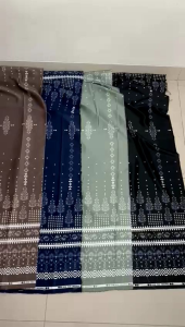 bahan meteran motif hanna//kain silk murah//kain gamis eceran(harga per 05 meter)