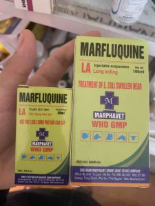 MARFLUQUINE 100ml20ml chống sưng phù đầu bệnh tiêu hoá trên gia súc thú cảnh