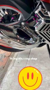 ỐP PHỤ KIỆN XE SH NAM 2020-2024 XI MẠ CROM SÁNG BÓNG( HÀNG LOẠI 1)