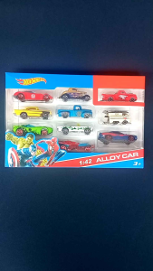 Diecast Mainan Laki Laki Murah Bahan Besi 1 Set Isi 10 Mobil COD (Bisa Pilih)