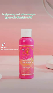 Skincare MBC Mandela Beauty Care With DNA Bpom Ecer Toner Face wash Serum Cream Dan Cristal Pink Gel