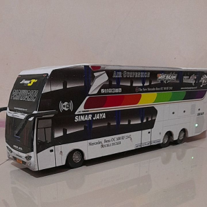 Miniatur Bus Sinarjaya: Model Kereta Api & Produk Koleksi