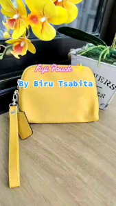 dompet wanita anti air muat hp fuji pouch birutsabita