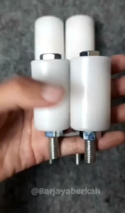 roda pagar / roda nilon roller pintu pagar rumah gerbang ukuran sedang 32 x 60