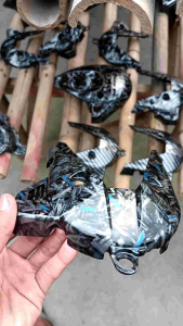 Tutup Filter Carbon Dan Cover Cvt Carbon / Filter Scoopy Beat Esp Fi